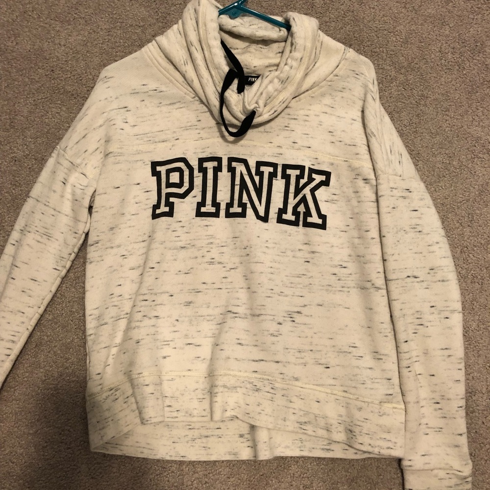 VS Pink cowl neck sweatshirt